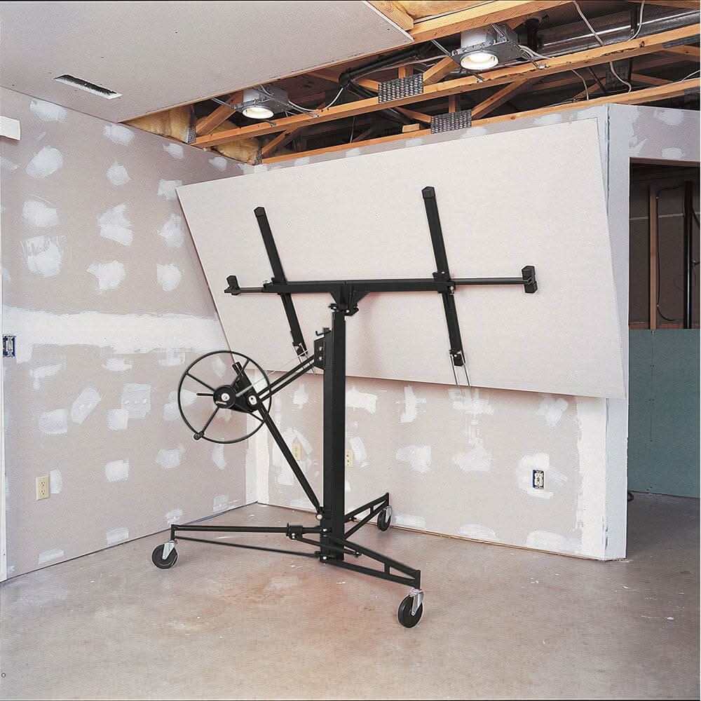 11 ft Drywall Panel Hoist Lifter with Convenient Design and Easy Assembly