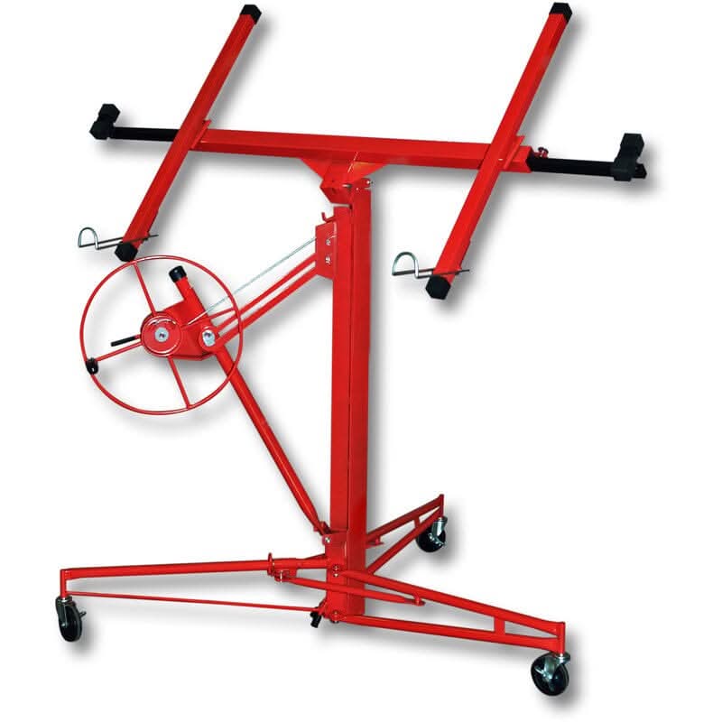 11 ft Drywall Panel Hoist Lifter with Convenient Design and Easy Assembly