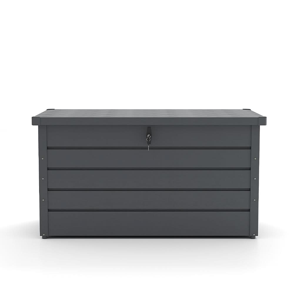 350L Steel Garden Steel Box Patio Waterproof Storage Box