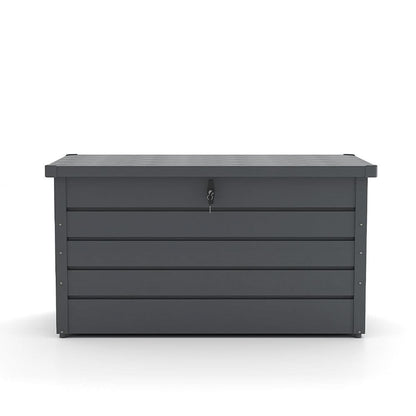 350L Steel Garden Steel Box Patio Waterproof Storage Box
