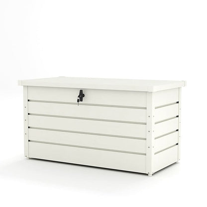350L Steel Garden Steel Box Patio Waterproof Storage Box
