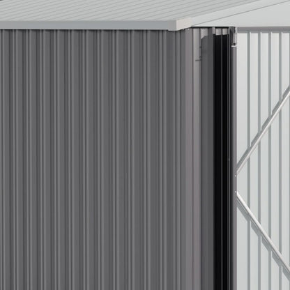 3×5 ft/ 4×6ft/ 6×8 ft/ 10×8ft/ 10×10ft/ 10×12ft Metal Outdoor Garden Storage Shed Motorcycle Sheds with Lockable